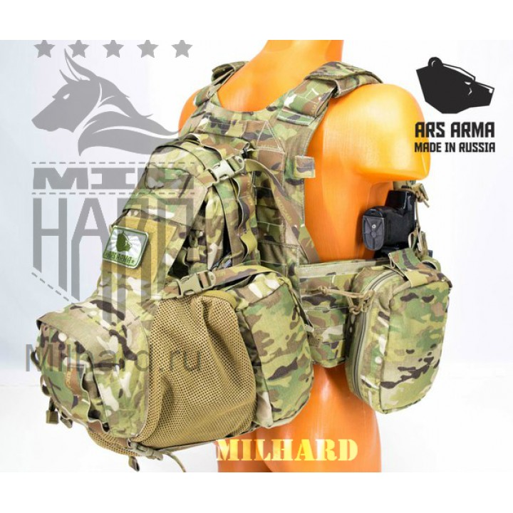 Штурмовой рюкзак AA-Eagle Beaver Tail Assault Pack/YOTE в расцветках A-TACS FG и Multicam